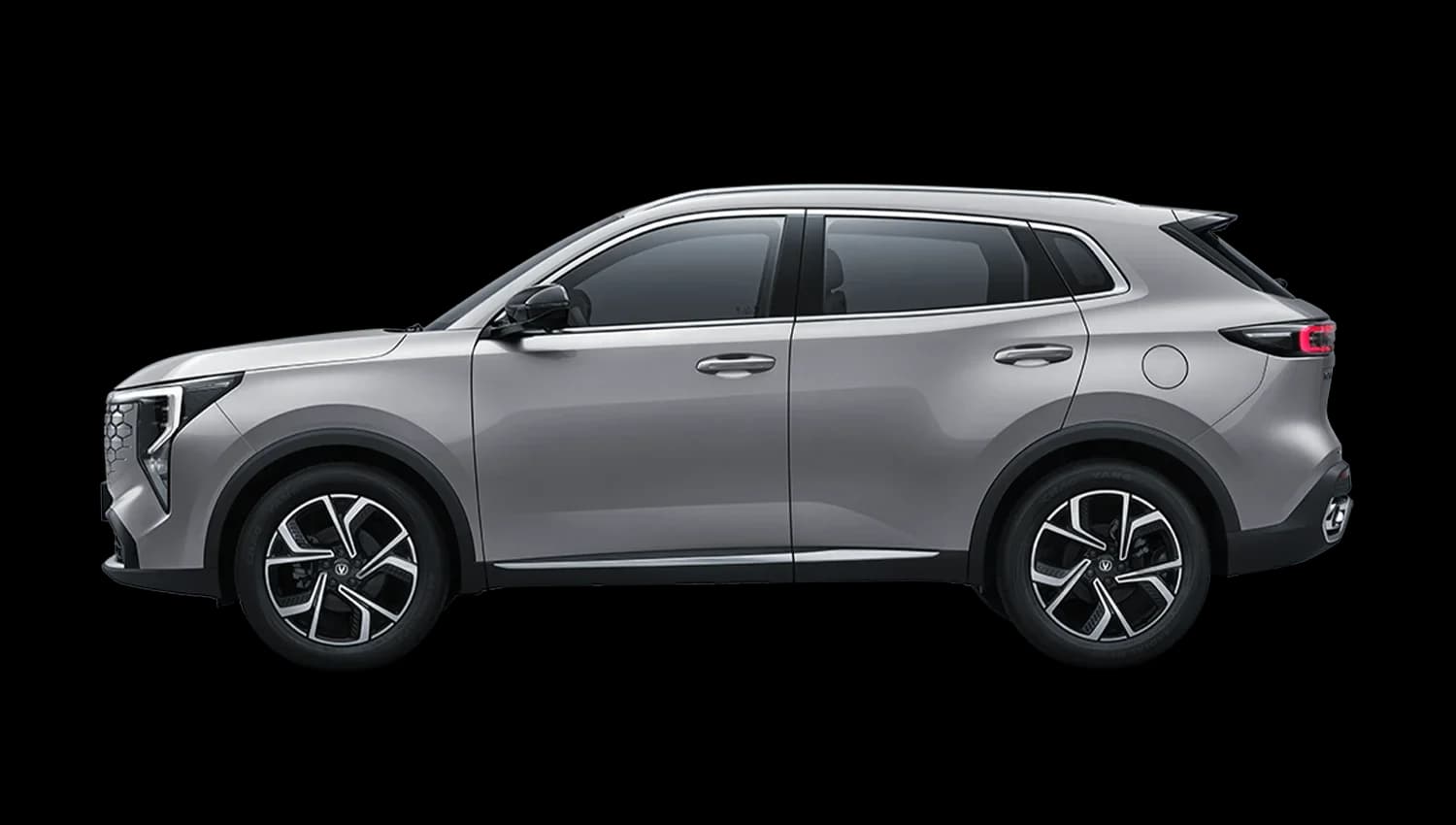 Changan CS55 PLUS 2025 — SUV مدمجة للتصدير (منظر جانبي)