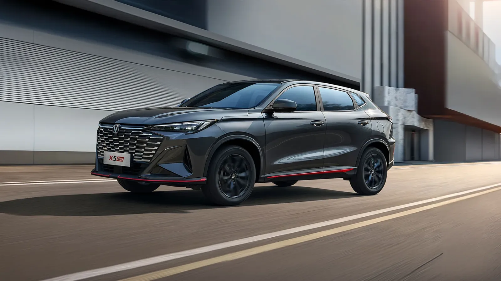 Changan X5 PLUS (CSX5 PLUS) compact coupé SUV, export specification